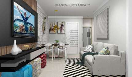 Apartamento com 2 dormitórios à venda, 50 m² por R$ 425.000,00 - Campestre - Santo André/SP