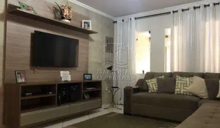 Sobrado com 4 dormitórios, 202 m² - venda por R$ 720.000,00 ou aluguel por R$ 5.150,00/mês - Jardim Santo Alberto - Santo André/SP