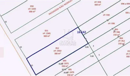 Terreno à venda, 300 m² por R$ 1.070.000,00 - Parque Novo Oratório - Santo André/SP