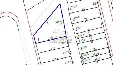 Terreno à venda, 579 m² por R$ 800.000,00 - Vila Linda - Santo André/SP