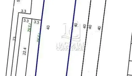 Terreno à venda, 400 m² por R$ 1.100.000,00 - Parque das Nações - Santo André/SP