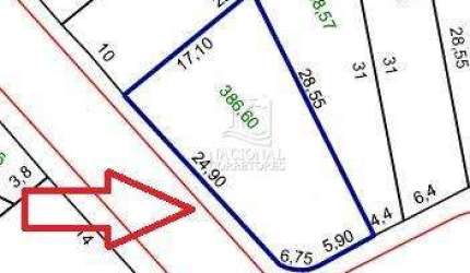 Terreno à venda, 386 m² - Parque Oratório - Santo André/SP
