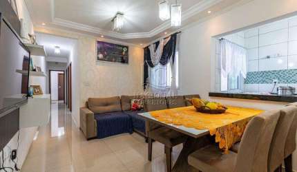 Cobertura com 3 dormitórios à venda, 172 m² por R$ 830.000,00 - Parque das Nações - Santo André/SP