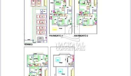 Cobertura com 88,76 m2 - com 2 dormitórios, 1 suíte - Paraíso - Santo André.