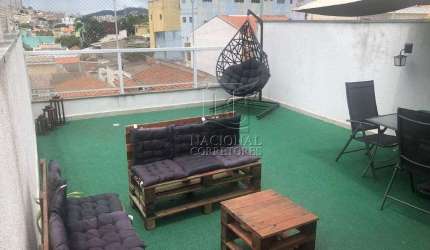 Cobertura Sem Condomínio à venda, 3 quartos, 1 suíte, 2 vagas, Vila Pires - Santo André/SP