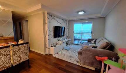 Apartamento à venda, 3 quartos, 1 suíte, 2 vagas, Vila Valparaíso - Santo André/SP