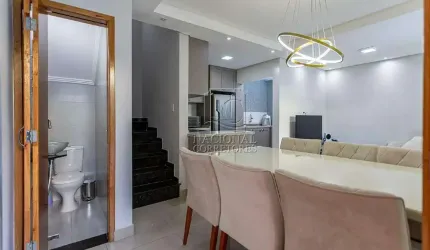 Lindo sobrado à venda na Vila Curuçá com cobertura gourmet e 2 suítes