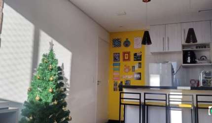 Apartamento com 2 dormitorios mobiliado com 1 vaga de garagem