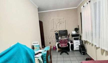 Sobrado com 3 dormitórios à venda, 178 m² - Vila Tibiriçá - Santo André/SP