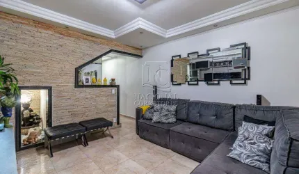 Sobrado com 3 dormitórios à venda, 215 m² - Parque Jaçatuba - Santo André/SP