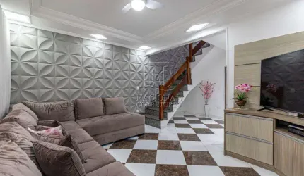 Sobrado com 3 dormitórios à venda, 260 m² por R$ 1.300.000,00 - Vila Alto de Santo André - Santo André/SP