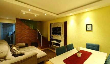 Sobrado com 2 dormitórios à venda, 158 m² por R$ 447.000,00 - Jardim Progresso - Santo André/SP