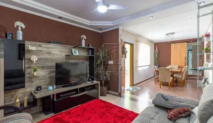 Sobrado com 3 dormitórios à venda, 125 m² por R$ 650.000,00 - Parque João Ramalho - Santo André/SP