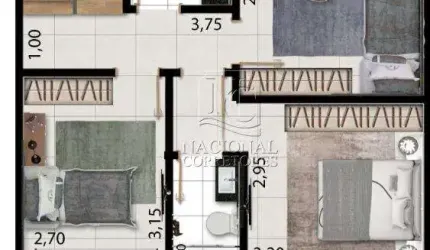 Sobrado à venda, 194 m² por R$ 1.080.000,00 - Vila Pires - Santo André/SP