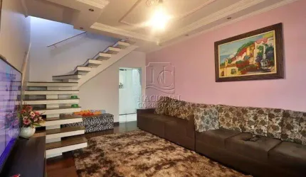Sobrado com 4 dormitórios à venda, 225 m² por R$ 690.000,00 - Parque Jaçatuba - Santo André/SP