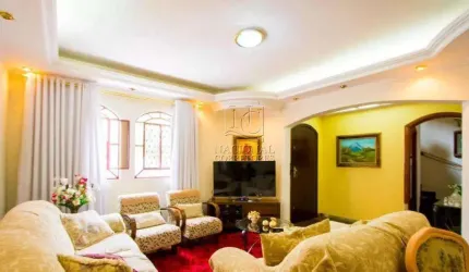 Sobrado com 5 dormitórios à venda, 217 m² por R$ 980.000,00 - Vila Metalúrgica - Santo André/SP