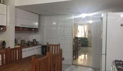 Sobrado com 3 dormitórios à venda, 159 m² por R$ 450.000,00 - Vila Camilópolis - Santo André/SP