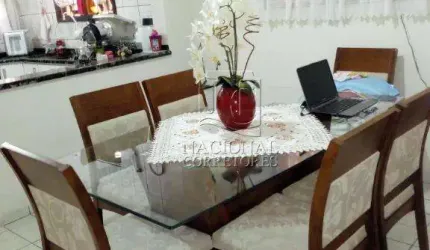 Sobrado com 3 dormitórios à venda, 152 m² - Jardim Ana Maria - Santo André/SP