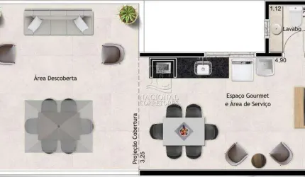 Cobertura com 2 dormitórios à venda, 150 m² - Centro - Santo André/SP