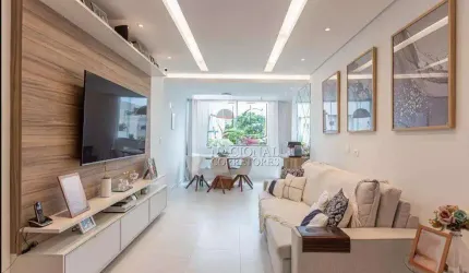 Cobertura com 3 dormitórios à venda, 224 m² - Jardim Bela Vista - Santo André/SP