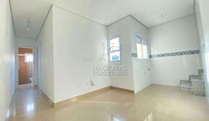 Cobertura com 2 dormitórios à venda, 80 m² por R$ 350.000,00 - Parque Erasmo Assunção - Santo André/SP