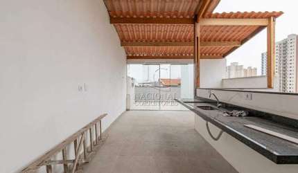 Cobertura à venda, 116 m² por R$ 520.000,00 - Bangu - Santo André/SP