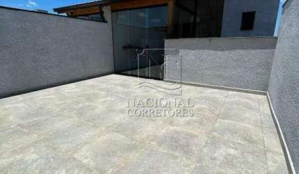 Linda cobertura sem condomínio à venda no Camilópolis – 94m², 2 dormitórios, elevador e cobertura fechada