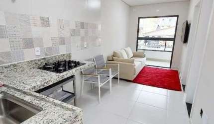Apartamento com 2 dormitórios, 45 m² - venda por R$ 600.000,00 ou aluguel por R$ 4.600,000/mês - Vila Scarpelli - Santo André/SP
