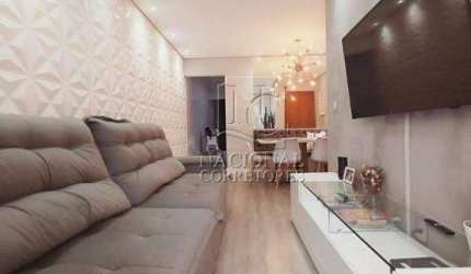 Apartamento com 2 dormitórios à venda, 86 m² por R$ 489.000,00 - Utinga - Santo André/SP