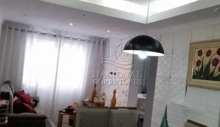 Apartamento com 2 dormitórios à venda, 56 m² - Vila Valparaíso - Santo André/SP