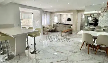 Apartamento com 4 dormitórios sendo 2 suítes, com 145 m² - Vila Floresta - Santo André/SP