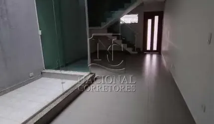 Sobrado para aluguel, 2 quartos, 1 suíte, 2 vagas, Jardim Stella - Santo André/SP