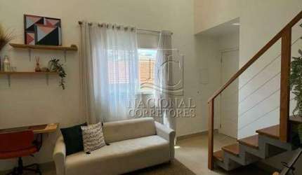 Apartamento Duplex à venda, 1 quarto, 1 suíte, 3 vagas, Vila Francisco Matarazzo - Santo André/SP