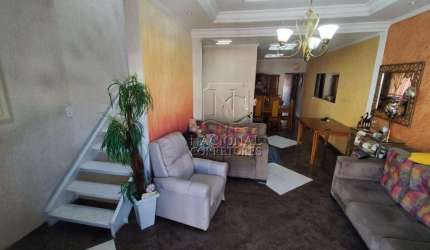 Cobertura 200m² com área gourmet, 3 dormitórios e 2 vagas em Camilópolis