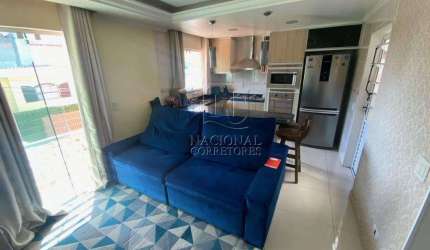 Sobrado com 2 dormitórios para locação, 94 m²- Vila Alto de Santo André - Santo André/SP