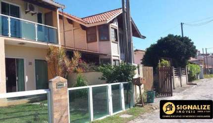 CASA DUPLEX 3 QTOS MADEIRA DE LEI COND. PÁSSAROS CABO FRIO