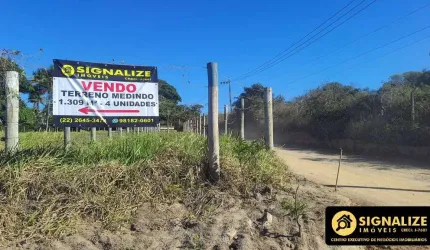 OPORTUNIDADE TERRENO TOTALMENTE LINEAR 1.309M² - SÃO PEDRO DA ALDEIA/RJ