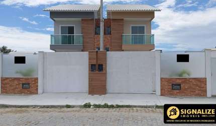 CASA DULPEX COM 04 QUARTOS EM CONSTRUÇÃO À VENDA, FOGUETE - CABO FRIO/RJ