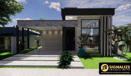 CASA LINEAR NOVA À VENDA NO CONDOMÍNIO VIVERDE I - SÃO PEDRO DA ALDEIA/RJ