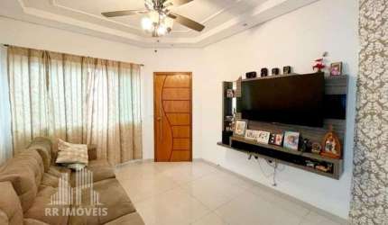 RR0120 Casa 100m² - JARDIM MOLLON - OPORTUNIDADE - 3 Dorms 3 Vagas - Santa Bárbara D'Oeste, SP - Ótima Localização