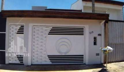 RR0109 LINDA CASA A VENDA 119m² - JARDIM BOER I - OPORTUNIDADE - 3 Dorms 2 Vagas - Americana, SP - Ótima Localização