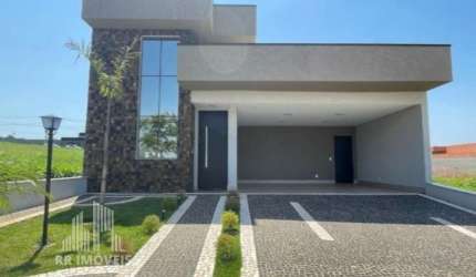 RR0049 LINDA CASA MODERNA A VENDA 204m² - JARDIM RECANTO DAS ÁGUAS - OPORTUNIDADE - 3 Dorms 4 Vagas - Nova Odessa, SP - Ótima Localização