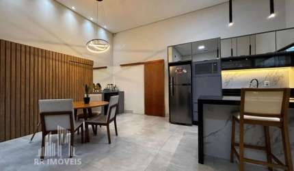 RR0234 Casa 145m² RESIDENCIAL JARDIM ALTOS DO KLAVIN - OPORTUNIDADE - 3 Dorms 2 Vagas - Nova Odessa, SP - Ótima Localização