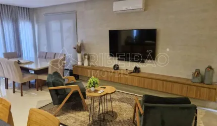 Casa mobiliada locação 03 suítes com piscina no condomínio Buona Vitta Ribeirão
