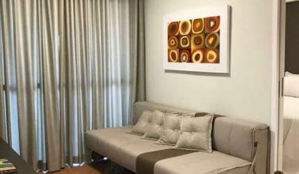 Apartamento no Condomínio Edifício Uptown Arouche com 43m e 1 quarto na República