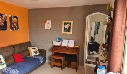 Apartamento no Condomínio Riviera Francesa no Jardim Ubirajara (Zona Sul) 1 suíte 2 banheiros 1 vaga