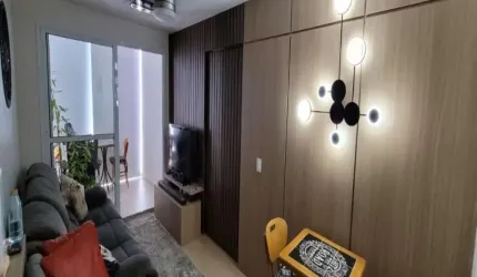 Apartamento no Condomínio Teg Sacoma na Vila Dom Pedro I com 45m² 1 dormitório 1 banheiro 1 vaga