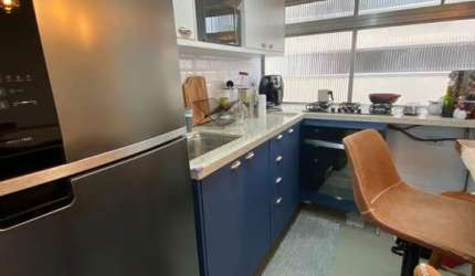 Apartamento REFORMADO à venda com 39m², 1 quarto e 1 vaga