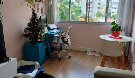 Apartamento no Condomínio Edifício Rebouças na Cidade Monções com 48m² 1 dormitório 1 banheiro 1 vaga