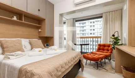 Apartamento à Venda - Brooklin, 1 Quarto,  25 m2
